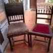 Anciennes chaises à rénover